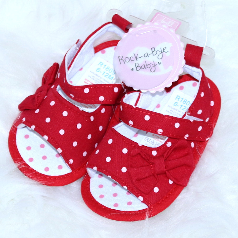 Baby Schuhe Sandalen für Mädchen - Rot