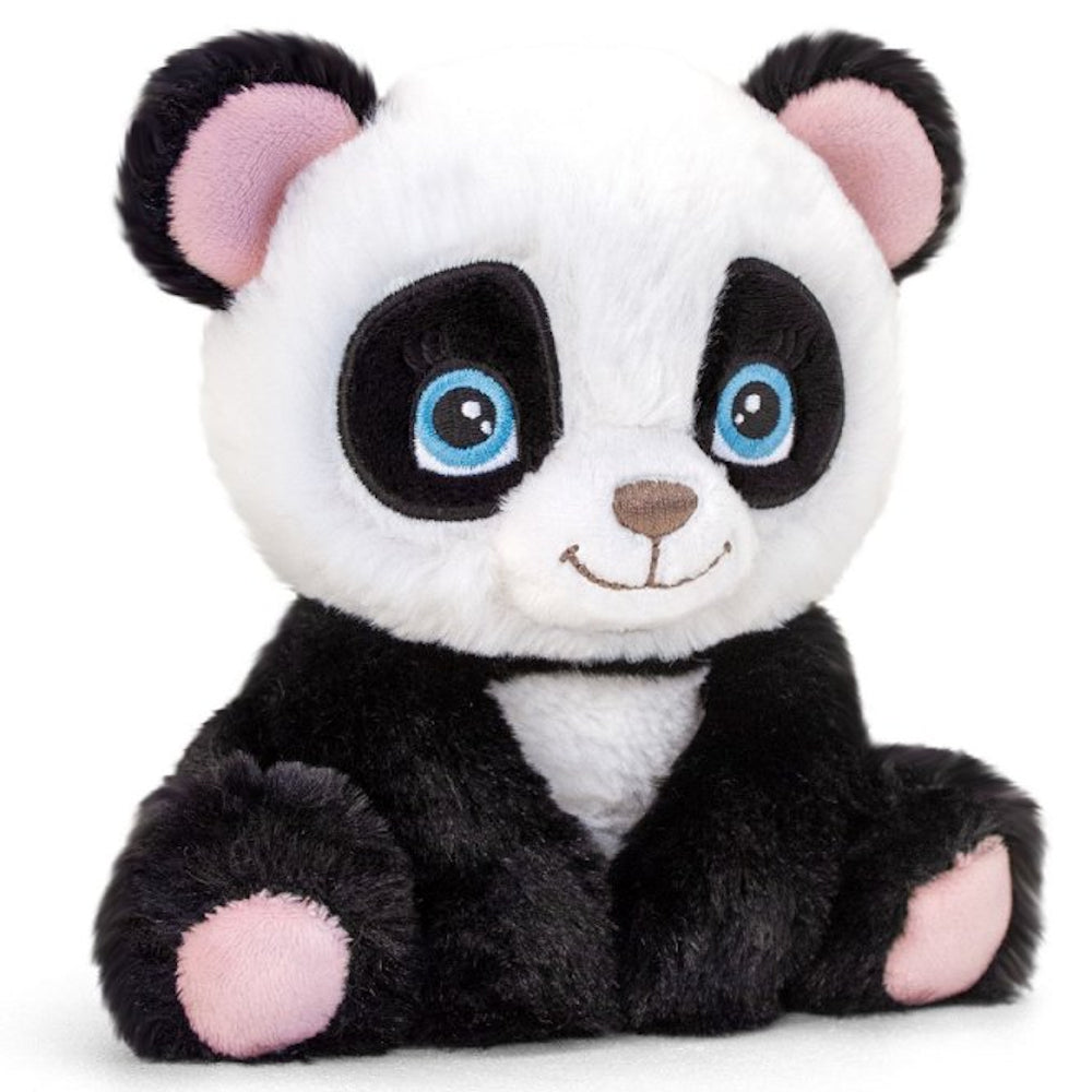 ECO Plüschtier - Panda -  Kuscheltier Keel Toys, Stofftier für Baby Kind Keeleco Adoptable