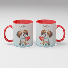 Lade das Bild in den Galerie-Viewer, Personalisierte Kaffee - Tasse mit Namen - Hund-1
