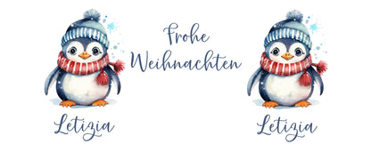 Advent Weihnachten Winter- Tasse mit Namen personalisiert - Woodland-4