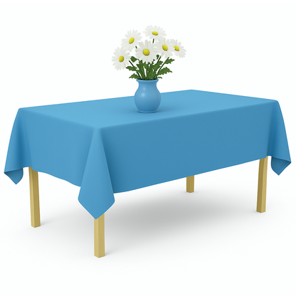 Tischdecke für Küche, Esszimmer, Garten, Feiern - Blau