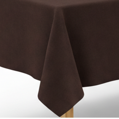 Tischdecke für Küche, Esszimmer, Garten, Feiern - Braun