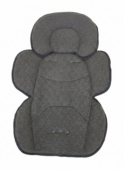 Sitzverkleinerer - Bouclé -Einlage Baby Kind Auto Kindersitz Babyschale Einsatz - Graphit
