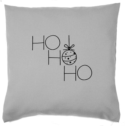 Kissenbezug Weihnachten bestickt minimalistisch Christmas - Ho Ho Ho
