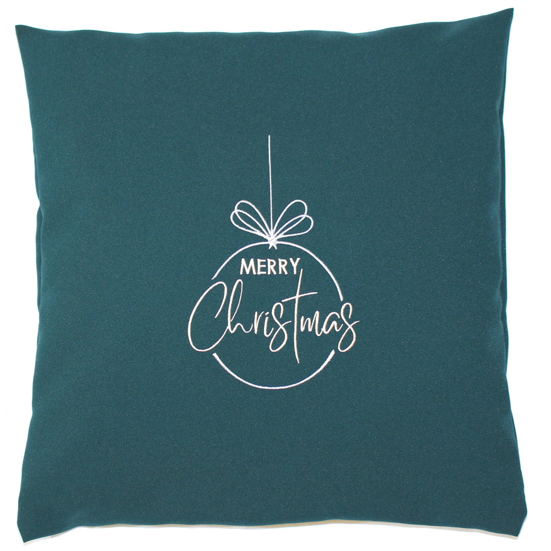 Kissenbezug Weihnachten minimalistisch Christmas - Kugel