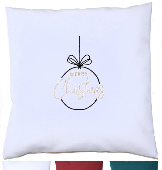 Kissenbezug Weihnachten minimalistisch Christmas - Kugel