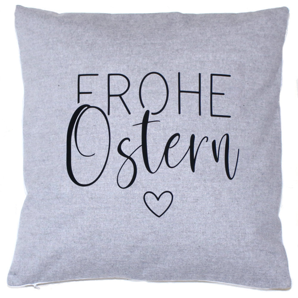 Kissenbezug Ostern Frohe Ostern Hase Vintage Osterkissen - 3