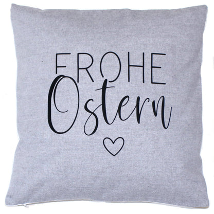 Kissenbezug Ostern Frohe Ostern Hase Vintage Osterkissen - 3