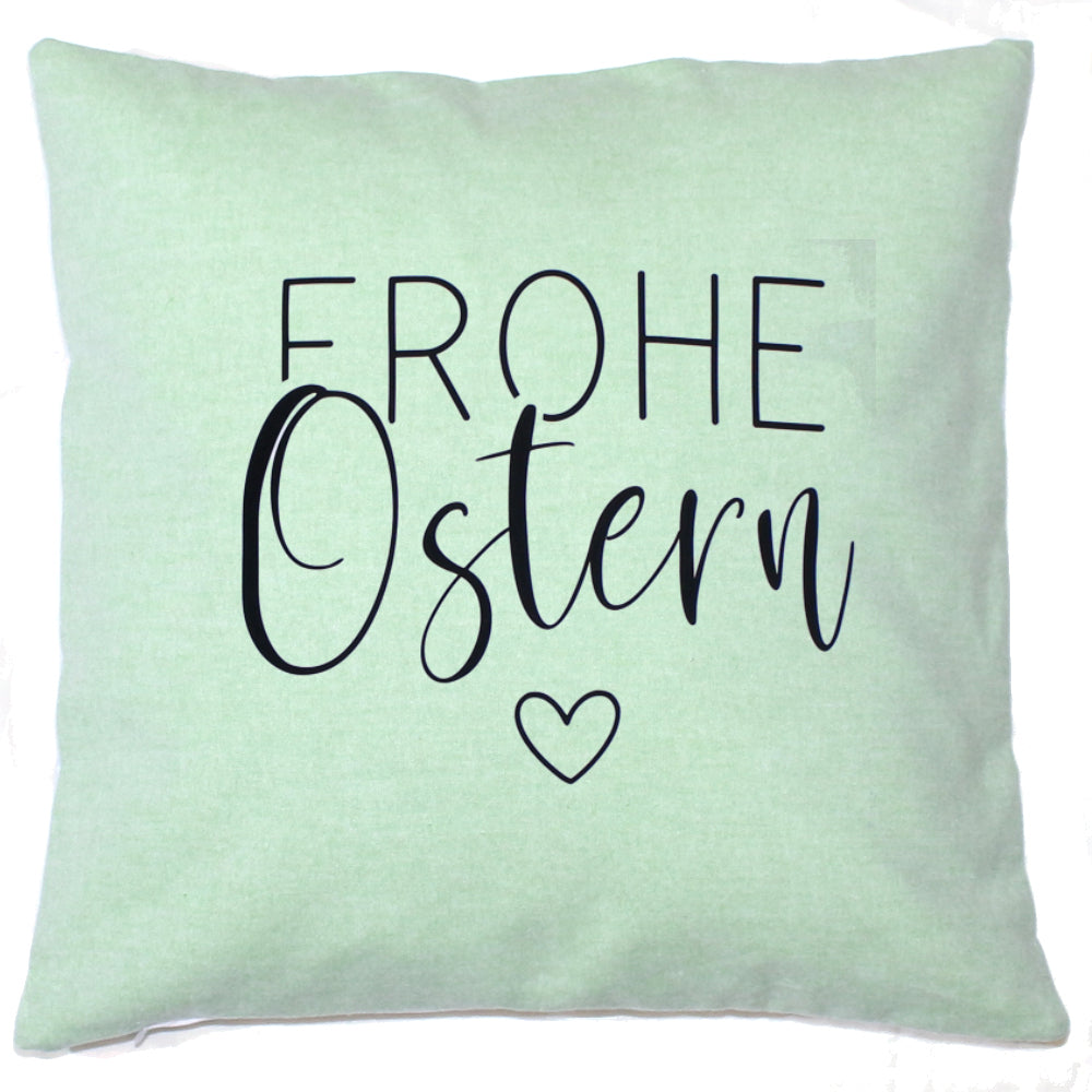 Kissenbezug Ostern Frohe Ostern Hase Vintage Osterkissen - 3