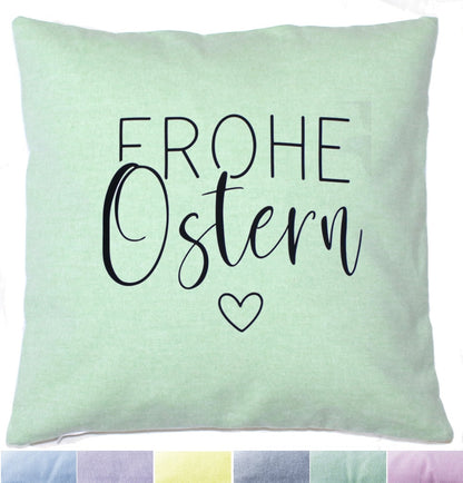 Kissenbezug Ostern Frohe Ostern Hase Vintage Osterkissen - 3
