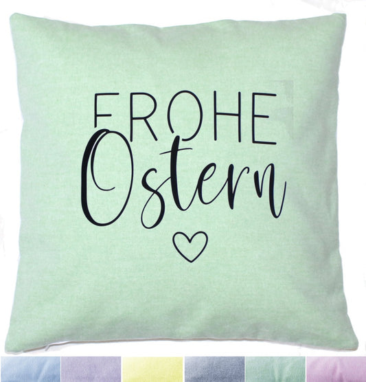 Kissenbezug Ostern Frohe Ostern Hase Vintage Osterkissen - 3