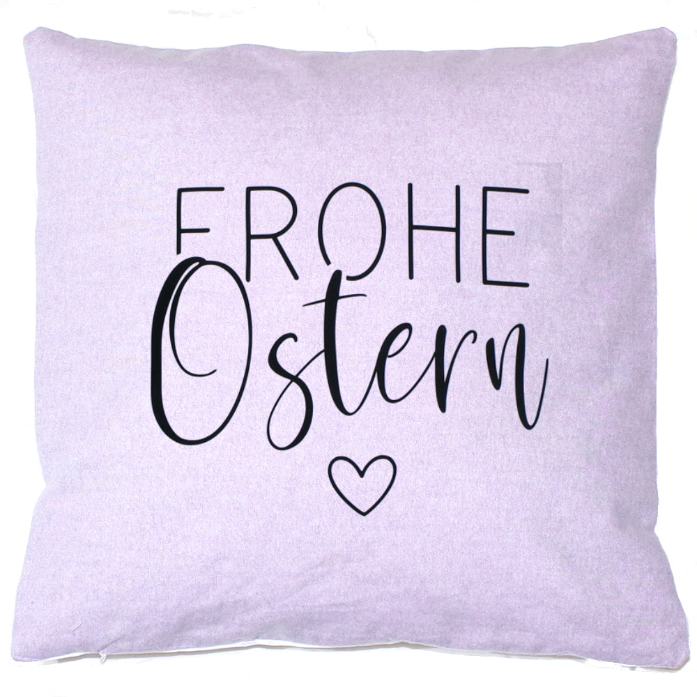 Kissenbezug Ostern Frohe Ostern Hase Vintage Osterkissen - 3