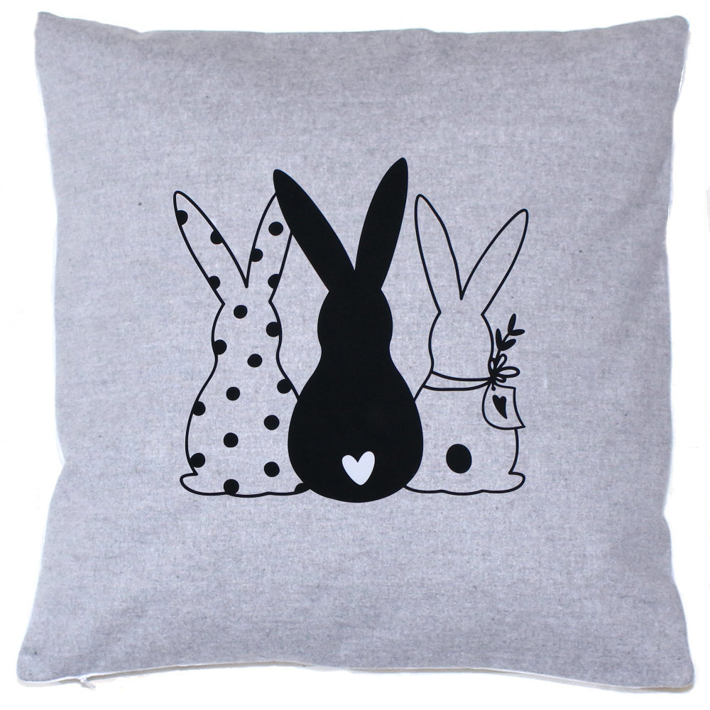 Kissenbezug Ostern Frohe Ostern Hase Vintage Osterkissen - 10