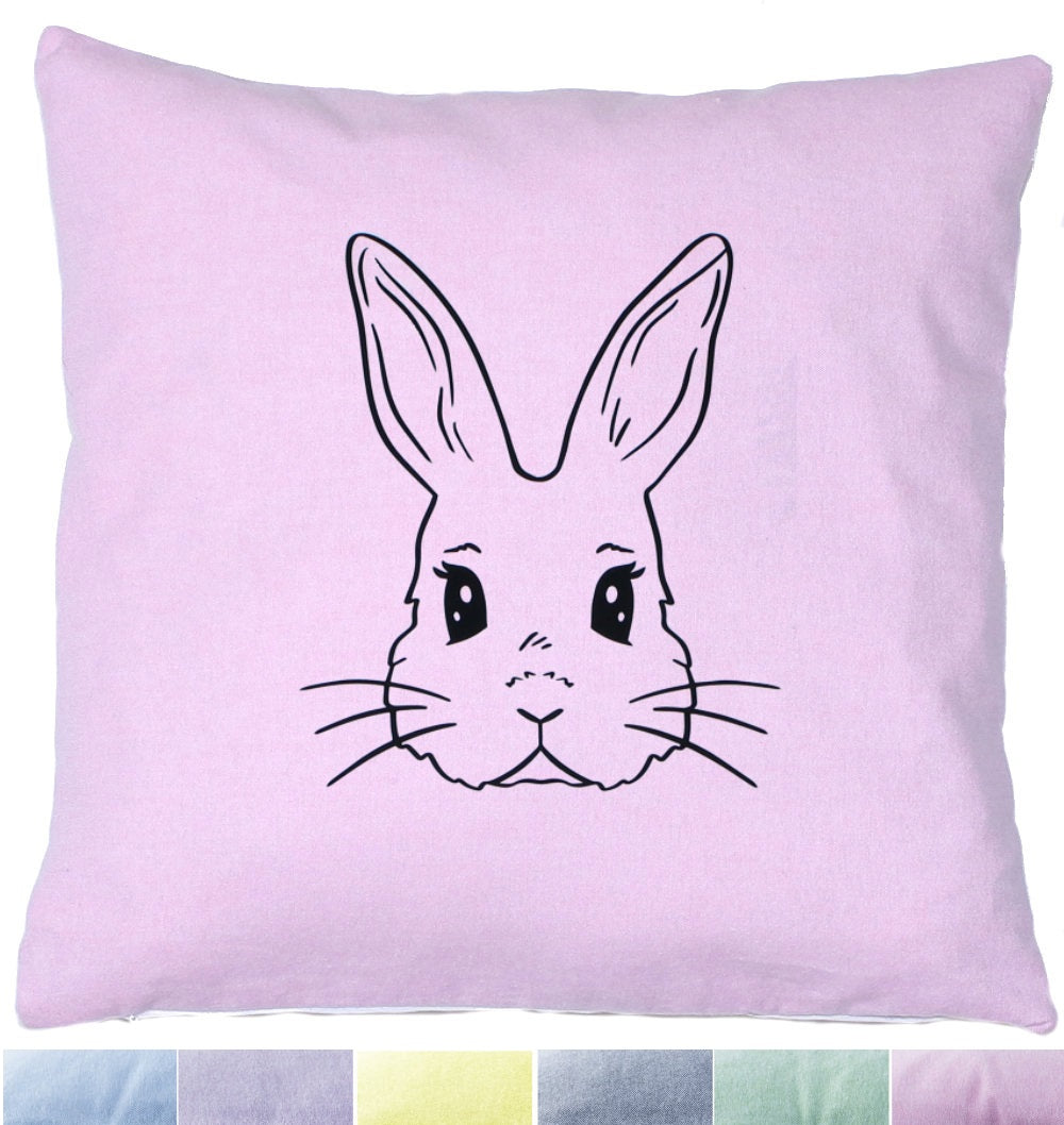 Kissenbezug Ostern Frohe Ostern Hase Vintage Osterkissen - 4