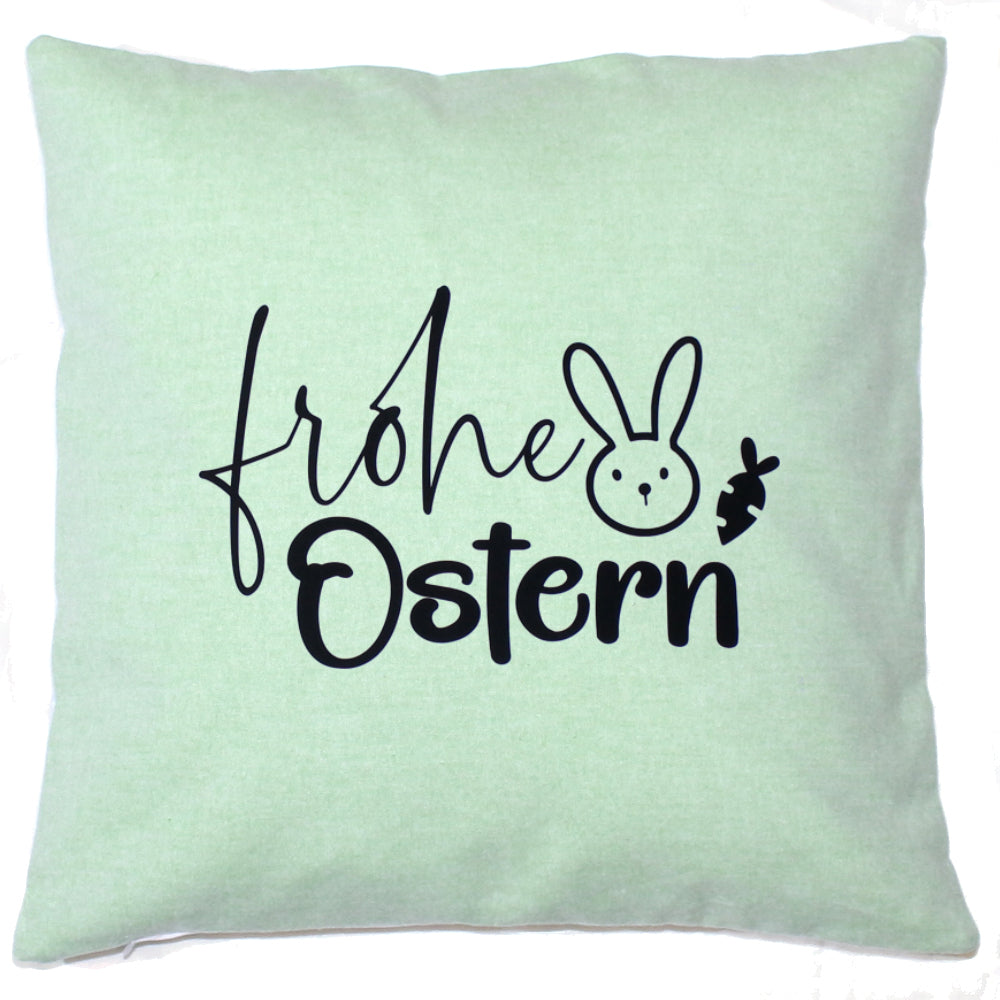 Kissenbezug Ostern Frohe Ostern Hase Vintage Osterkissen - 5