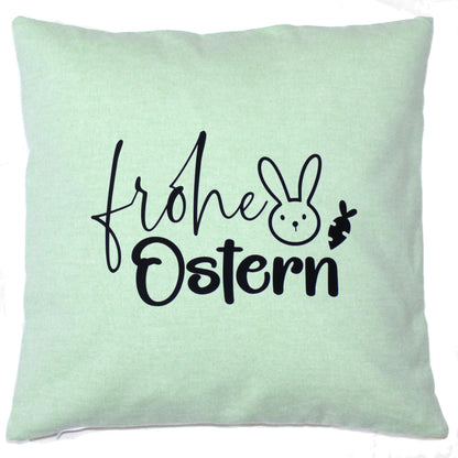 Kissenbezug Ostern Frohe Ostern Hase Vintage Osterkissen - 5