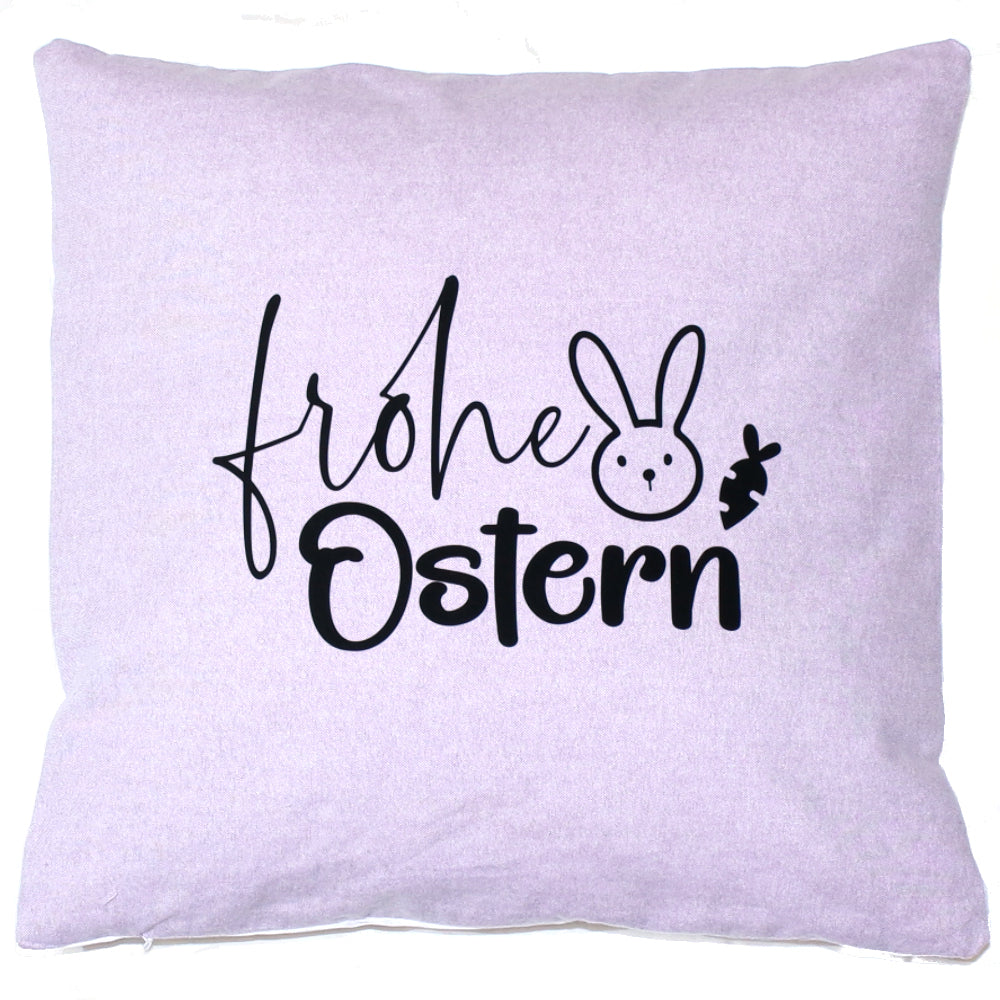 Kissenbezug Ostern Frohe Ostern Hase Vintage Osterkissen - 5