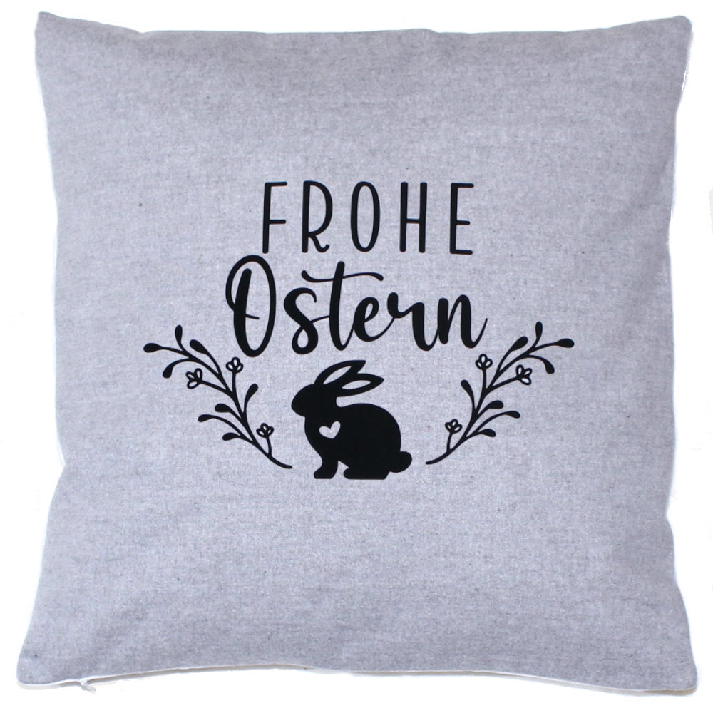 Kissenbezug Ostern Frohe Ostern Hase Vintage Osterkissen - 6