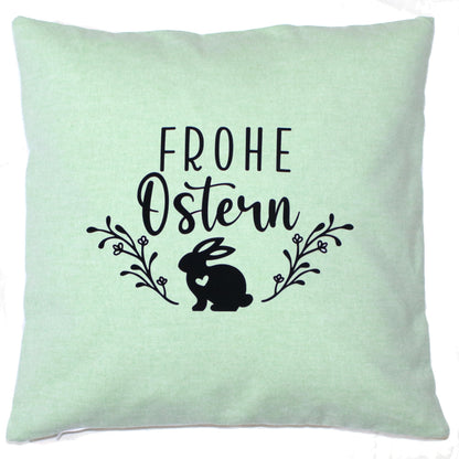 Kissenbezug Ostern Frohe Ostern Hase Vintage Osterkissen - 6