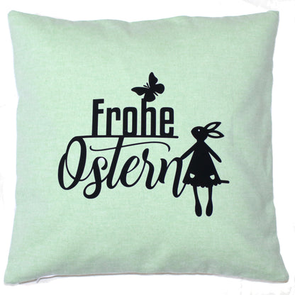 Kissenbezug Ostern Frohe Ostern Hase Vintage Osterkissen - 8