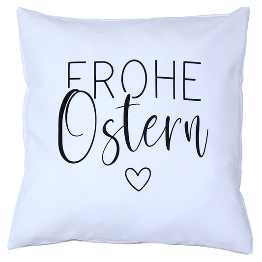 Kissenbezug Ostern Frohe Ostern Osterkissen - Weiß -3