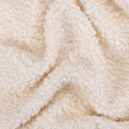 Sitzverkleinerer - Bouclé -Einlage Baby Kind Auto Kindersitz Babyschale Einsatz - Creme