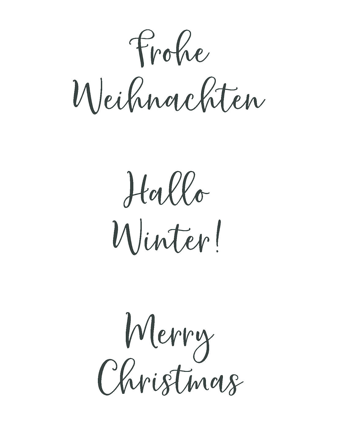 Advent Weihnachten Winter- Tasse mit Namen personalisiert - Woodland-11