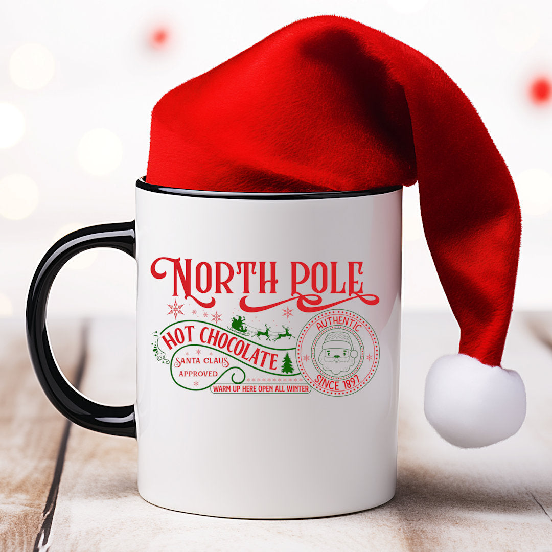 Advent, Weihnachten- Tasse North Pole- 1