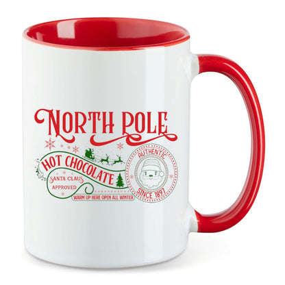 Advent, Weihnachten- Tasse North Pole- 1