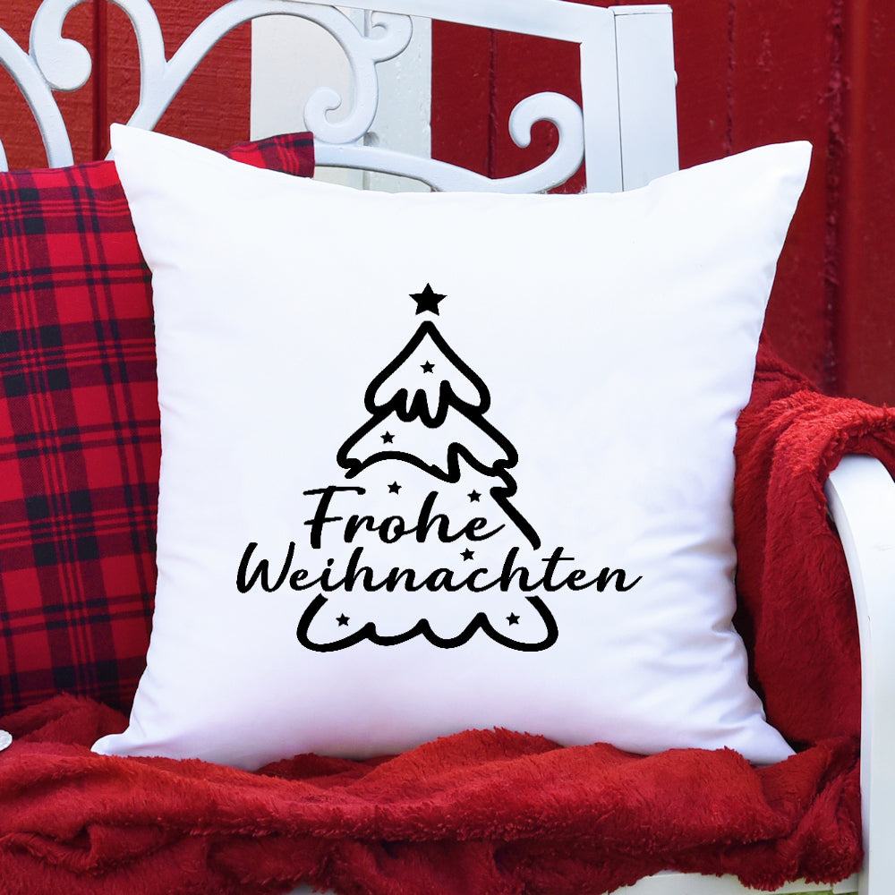 Kissenbezug - Weihnachten minimalistisch Christmas  Modern Schlicht Minimalistisch