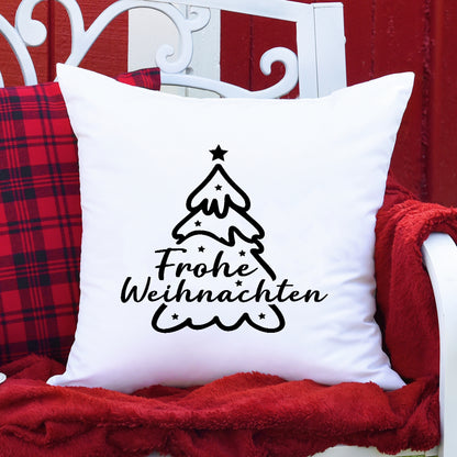 Kissenbezug - Weihnachten minimalistisch Christmas  Modern Schlicht Minimalistisch