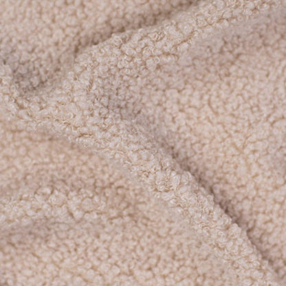 Bouclé  Baby Einschlagdecke - Beige- mit Kapuze 75x75cm für Babyschale, Decke