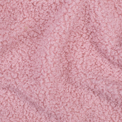 Bouclé  Baby Einschlagdecke - Puderrosa- mit Kapuze 75x75cm für Babyschale, Decke