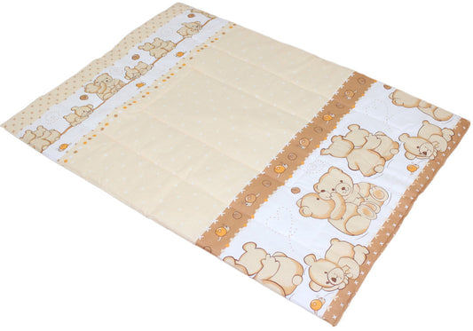 Spielmatte, Spieldecke-Bärchen Braun- Krabbeldecke, Kinder Baby Decke