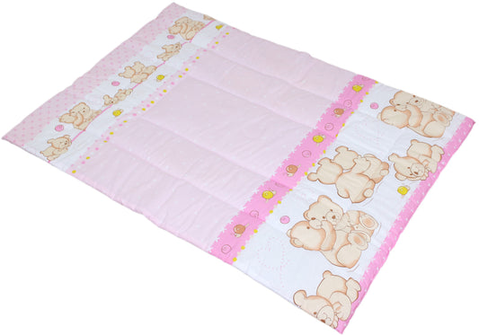 Spielmatte, Spieldecke-Bärchen Rosa- Krabbeldecke, Kinder Baby Decke