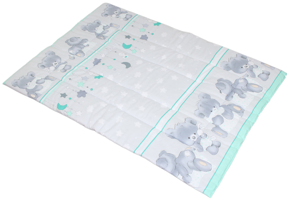 Spielmatte, Spieldecke-MIKI Bärchen- Krabbeldecke, Kinder Baby Decke