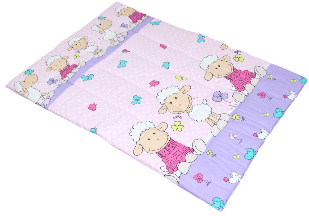 Spielmatte, Spieldecke- Schaf in Rosa- Krabbeldecke, Kinder Baby Decke