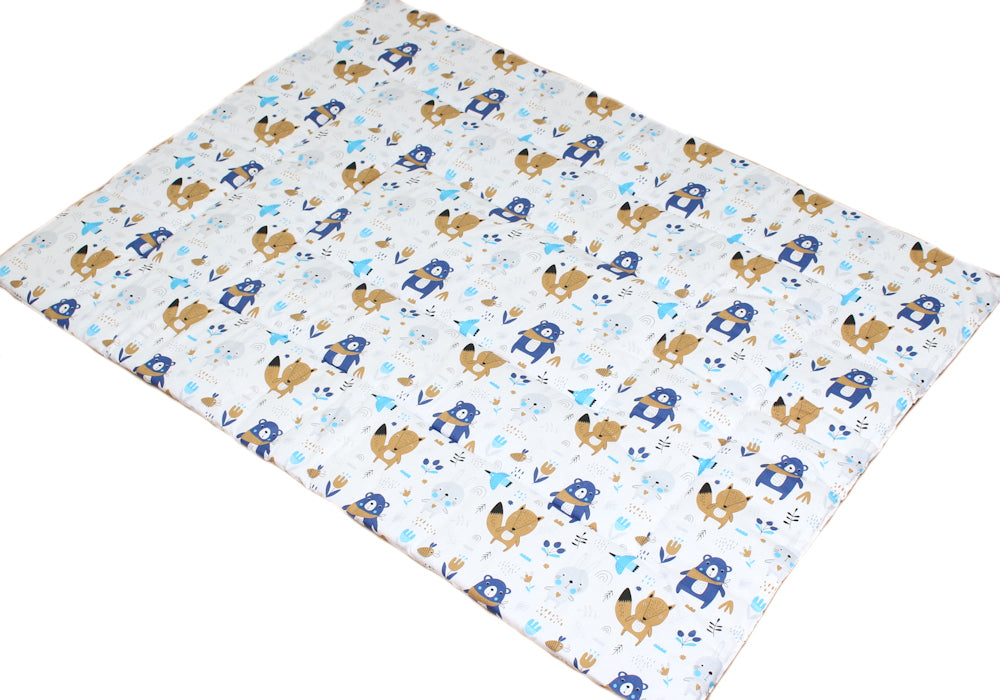 Spielmatte, Spieldecke-Waldtiere- Krabbeldecke, Kinder Baby Decke