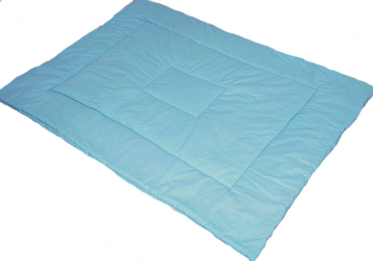 Spielmatte, Spieldecke-Blau- Krabbeldecke, Kinder Baby Decke