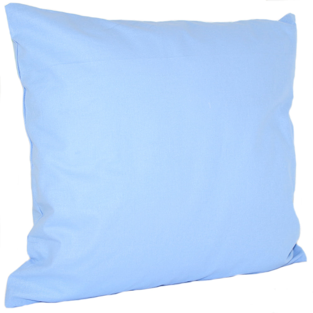 Kissenbezug - Blau - 5 Größen- Bezug Baby Kopfkissenbezug Kissenhülle