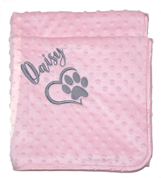 minky decke hund katze mit namen pfoten