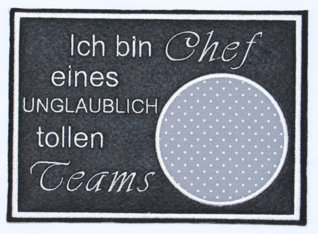 MugRug Untersetzer - Bester Chef1 - Tassenuntersetzer