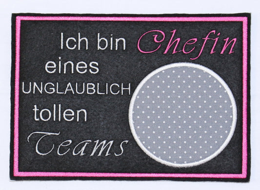 MugRug Untersetzer - Beste Chefin1 - Tassenuntersetzer
