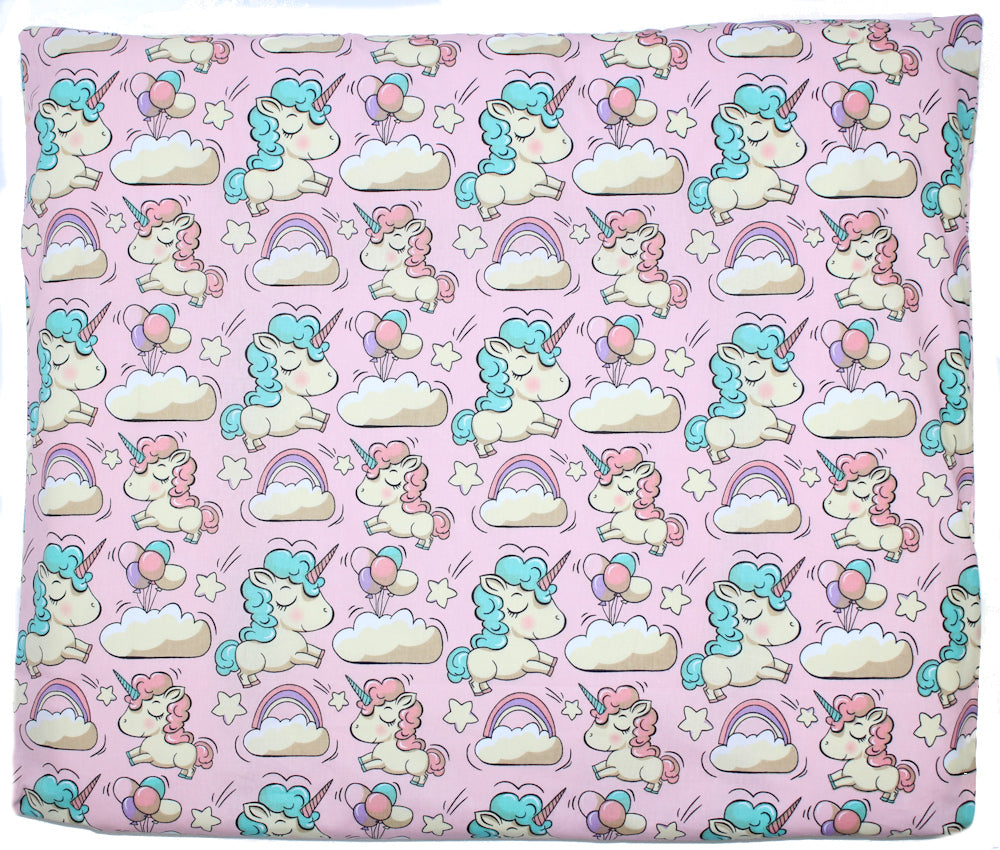 Wickelauflagenbezug - Einhorn - 75x85 cm- Bezug