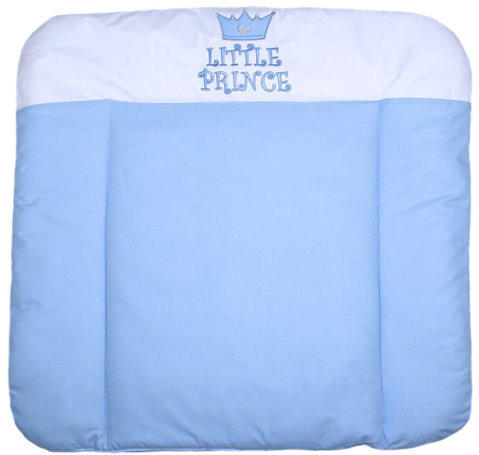 Wickelauflage mit Applikation - Prince Blau