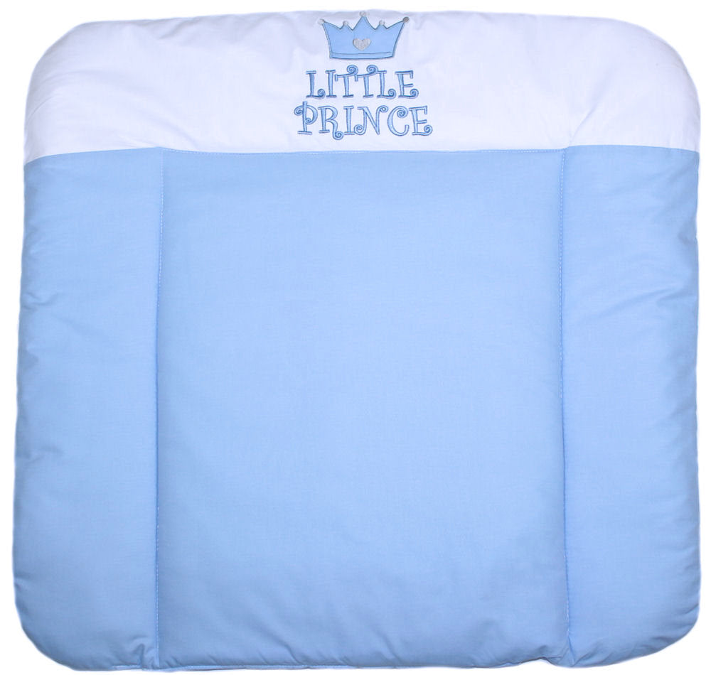 Bettset - Prince Blau - mit Applikation Vollstoff Himmel Bettwäsche Set