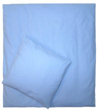 Lade das Bild in den Galerie-Viewer, 6 TLG- BABY SET mit Bettwäsche - Blau - für Beistellbett 40x90cm
