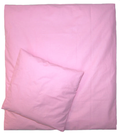 6 TLG- BABY SET mit Bettwäsche - Rosa - für Beistellbett 40x90cm