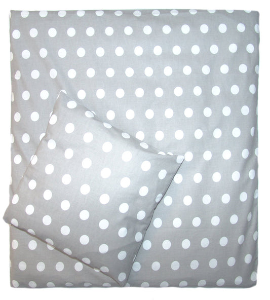 2-4 teiliges Bettwäsche Set - Drops - 70x78 cm für Wiege Beistellbett Kinderwagen