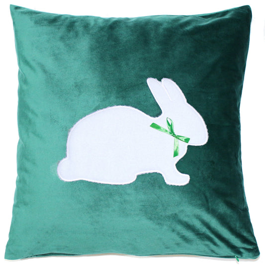 Kissen Ostern Osterhase 1 - Grün